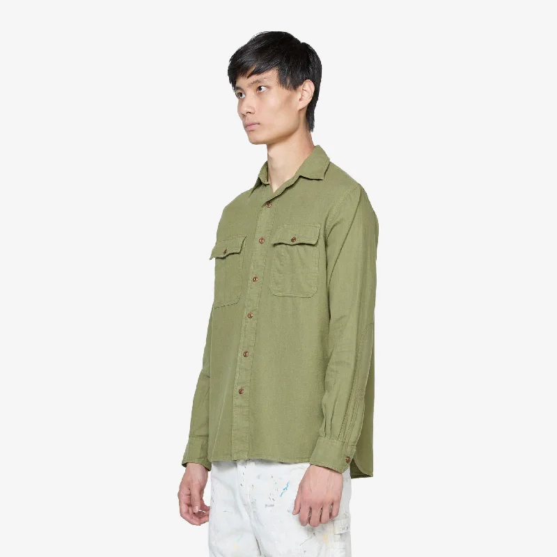 Sahara Longsleeve Sport Shirt Sage Olive