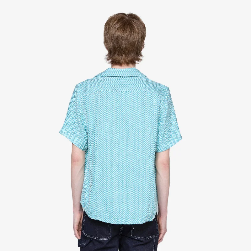 Vision Camp Short Sleeve Shirt Blue